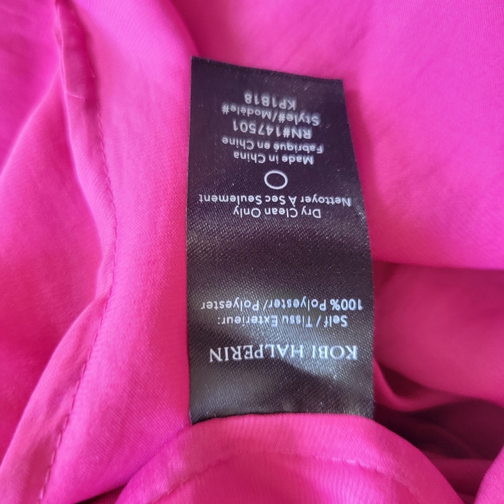 Like New Magenta Kobi Halperin blouse in size Large - Picture 2 of 5